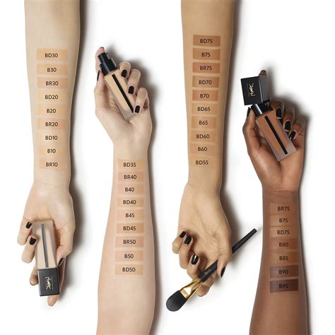 ysl all hours foundation shades.